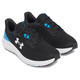 Black/Electric Blue/White