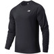NEW BALANCE Men's Core Run Black Long Sleeve Shirt