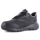 REEBOK Women's Flex Trainer Composite Toe Internal Met Guard Black Work Shoes with Elevated Ease On/Off
