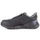 REEBOK Women's Flex Trainer Composite Toe Internal Met Guard Black Work Shoes with Elevated Ease On/Off