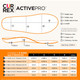 CURREX ActivePro High Blue Insoles (2901-23)