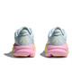 HOKA Women's Bondi 9 Wide Glimmering Blue/Overcast Running Shoes (1162014-GNGB)