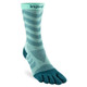 INJINJI Women's Ultra Run Crew Glacier Running Socks