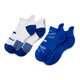BROOKS Ghost Lite No Show 2-Pack Neo Blue And White/Neo Blue Socks