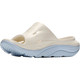 HOKA Unisex Ora Recovery Slide 3 Alabaster/Ambient Blue Slides