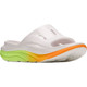HOKA Unisex Ora Recovery Slide 3 White/Neon Yuzu Slides