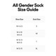 HOKA Unisex 3-Pack Invisible Hazy Blue/Soft Cobalt/Night Glow Blue Socks