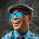 GOODR Slate G Lost in the Labyrinth Teal Sunglasses (G00859-SLG-01)