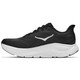 HOKA Men's Clifton 11 Wide Black/White Running Shoes