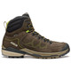 Dark Brown/Lime