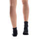 ON FOOTWEAR Unisex Core Run Mid Black Socks, 2 Pairs