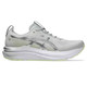 ASICS Men's Gel-Kayano 33 Platinum Platinum/Glow Green Running Shoes
