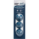 OS1ST FreshSnaps Blue Spirals 3-Pack Odor Eliminators (FS-BlueS)