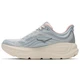 HOKA Women's Bondi 9 Glimmers Wide Alabaster/Mineral Blue Running Shoes
