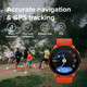SUUNTO Run Coral Orange Textile Strap GPS Sports Watch (SS051112000)