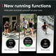 SUUNTO Run Lime Textile Strap GPS Sports Watch (SS051111000)