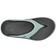 OOFOS Women's OOriginal Sport Black/Oasis Thong Sandal