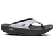 OOFOS Women's OOriginal Limited Edition Sport Black/Lavender Thong Sandal