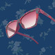 GOODR Pop G Fuchsia Fields Forever Sunglasses (G00693-PG-01)