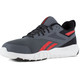 REEBOK Men's Flexagon Force XL Work Gray/Red Composite Toe Work Shoes