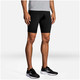 BROOKS Men's Source 9in Black Shorts Tight