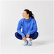 BROOKS Women's Activate Midweight Heather Bluebell Hoodie