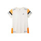 BROOKS Women's Run Visible 2.0 Ecru/Fluoro Flash/Black Short Sleeve Shirt