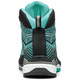ASOLO Women's Falcon Evo Jaquard GV Black/Aqua Green Boots