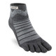 INJINJI Unisex Outdoor Midweight Slate Mini-Crew Wool Socks