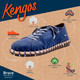 KENGOS Men's Bryce Mushroom Ocean Leather Lace Up Shoe