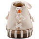 KENGOS Women's Salinas Natural Linen/Cotton Chukka Boots