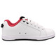 WORLD INDUSTRIES Men's Reflect White/Black/Red Skate Shoes