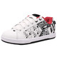WORLD INDUSTRIES Men's Reflect White/Black/Red Skate Shoes