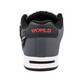 WORLD INDUSTRIES Men's Prime Gray/Black/Red Skate Shoes