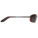 BEX Fynnland XL OTG Black/Brown/Silver Sunglasses (S162BBS)