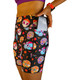CHICKNLEGS Women's Sugar Skulls 7in PWR Compression Shorts