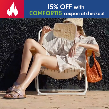 UPGRADE YOUR COMFORT: Save 15% OFF on BIRKENSTOCK Iconic Styles, Just Restocked - use code COMFORT15 at checkout