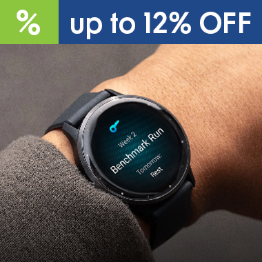 Save up to 12% on GARMIN Performance Wearables & GPS Tracking Gear