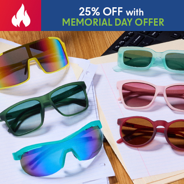 Memorial Day Offer: May 21-25 Enjoy 25% OFF ALL GOODR Sunglasses