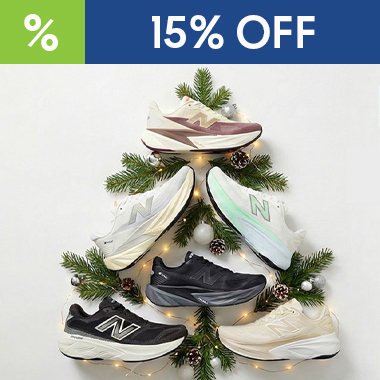 Run your best with NEW BALANCE СHRISTMAS SALE – 15% on Special Selection