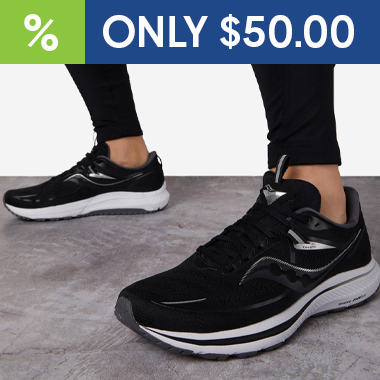 SAUCONY Black Friday Offer Omni 21 & Ride 15 TR Only $50/pair!