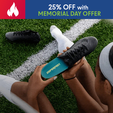 25% OFF on SUPERFEET Insoles