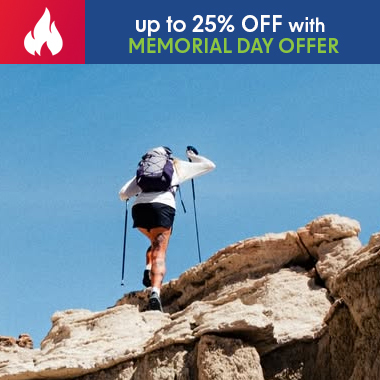 The North Face Memorial Day offer: enjoy up to 25% off select models