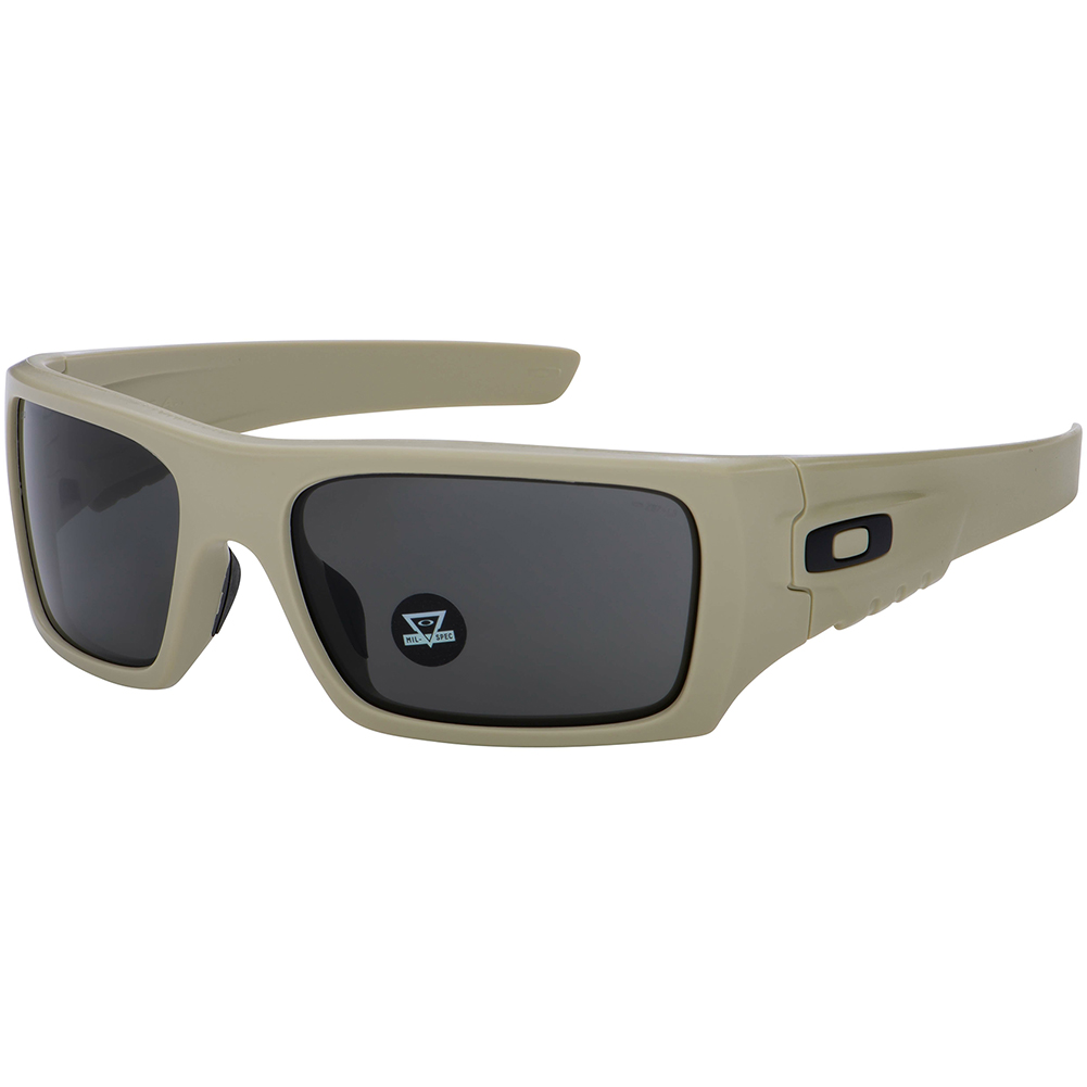 OAKLEY SI Ball Det Cord Desert Tan/Gray Z87 Sunglasses