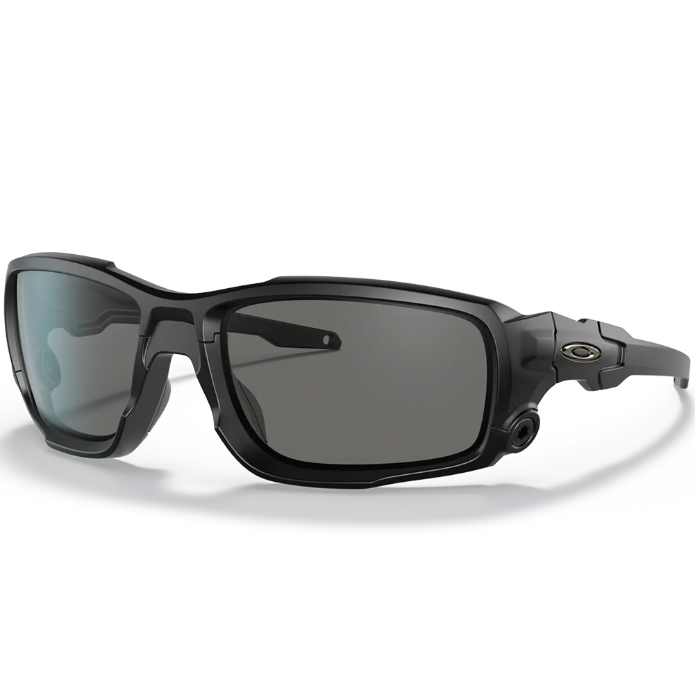 OAKLEY SI Ballistic Shocktube Matte Black Frame/Gray Lanses