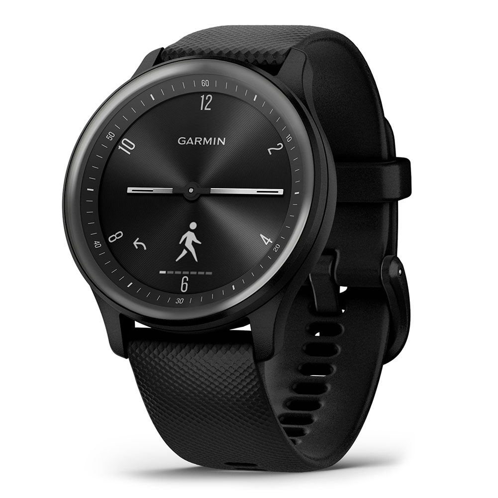 GARMIN vívomove HR Sport Black GARMIN vivomove Sport Black/Slate Fitness Smartwatch - Free Shipping
