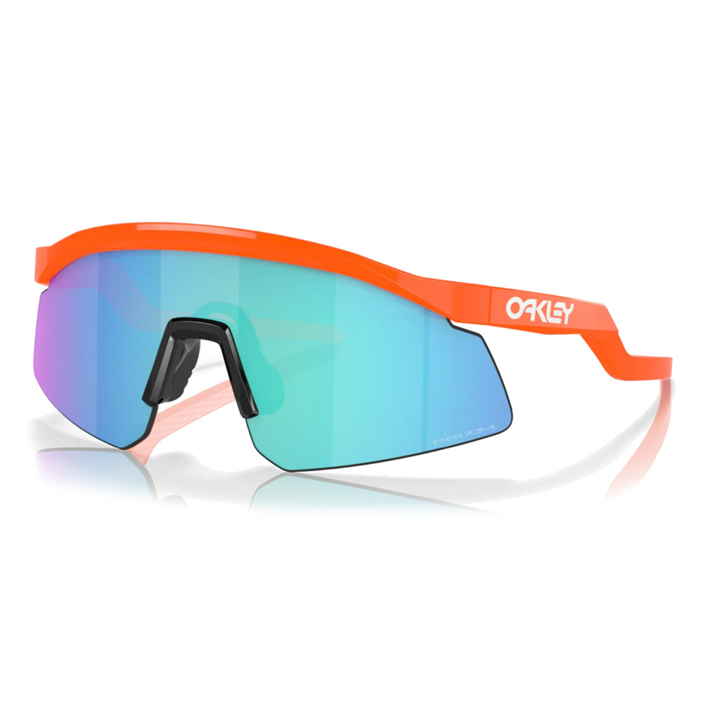 OAKLEY Hydra Neon Orange Frame/ Prizm Sapphire Lenses Sunglasses