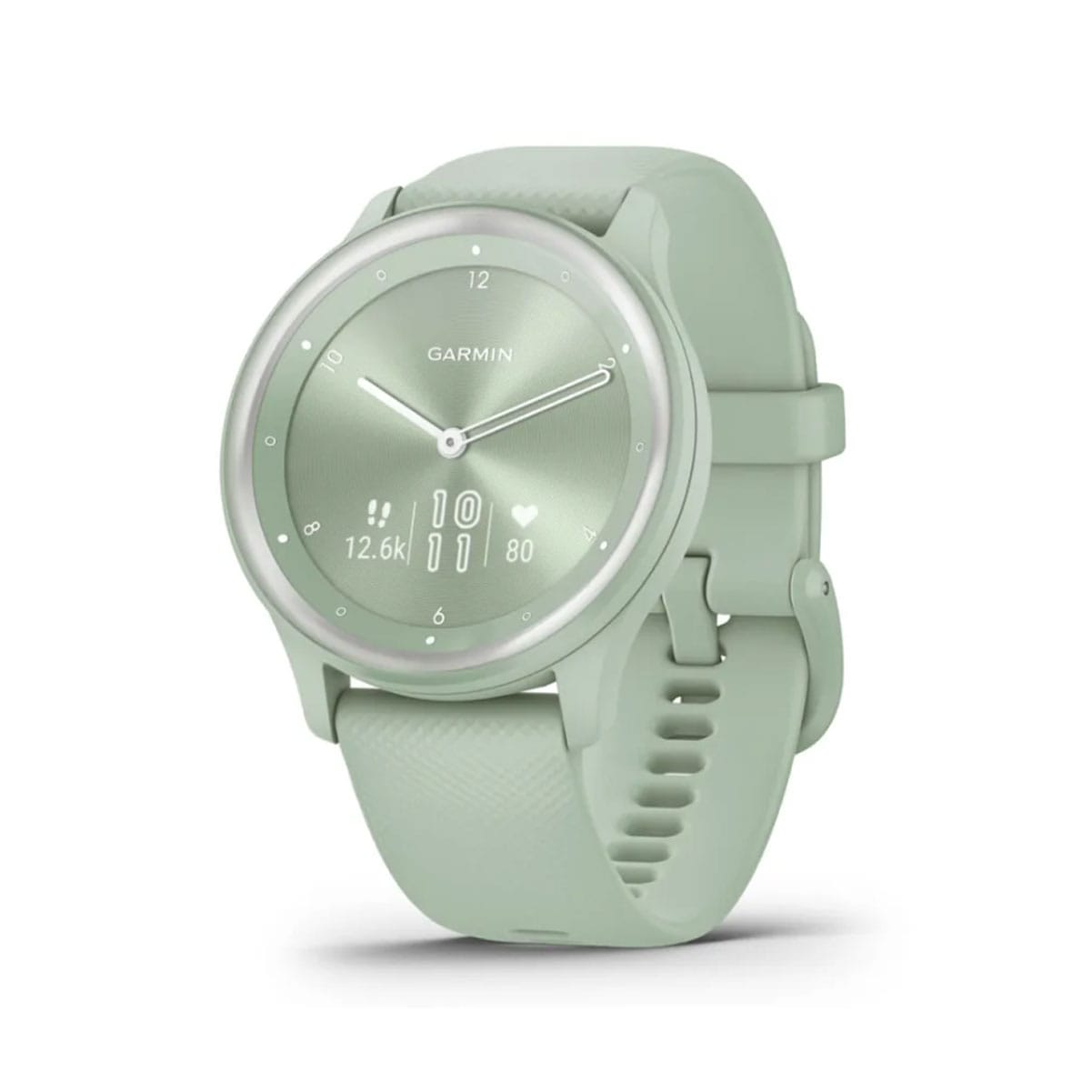 GARMIN vivomove Sport Cool Mint/Silver Smartwatch (010-02566
