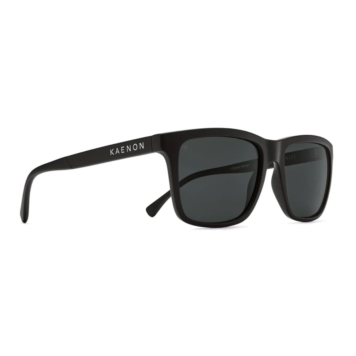 KAENON Venice Polarized Matte Black / Gray 12% Sunglasses