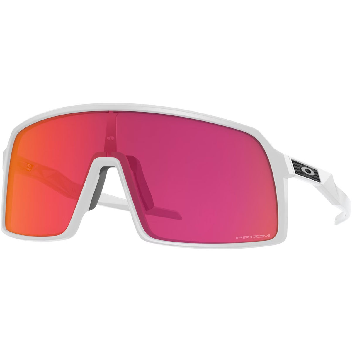 OAKLEY Sutro Polished White Frame/Prizm Field Lenses Sunglasses